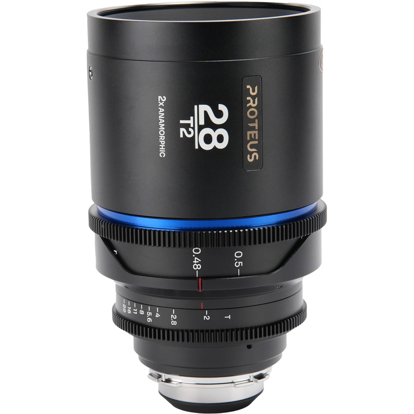 Laowa Proteus 2x Anamorphic 28mm T2 Lens (PL/EF, Feet, Blue Flare)
