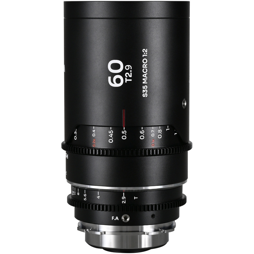 Laowa Nanomorph 60mm T2.9 1.5X S35 Macro 1:2 Lens (Silver)