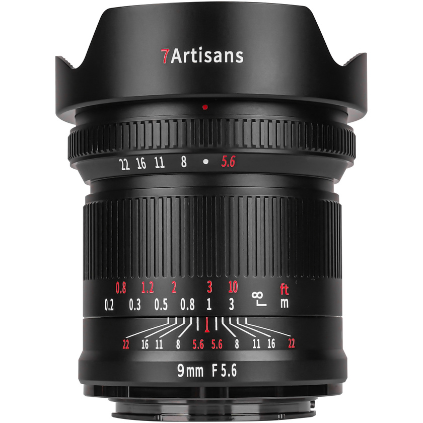 7Artisans 9mm f/5.6 MKII Lens (E Mount)