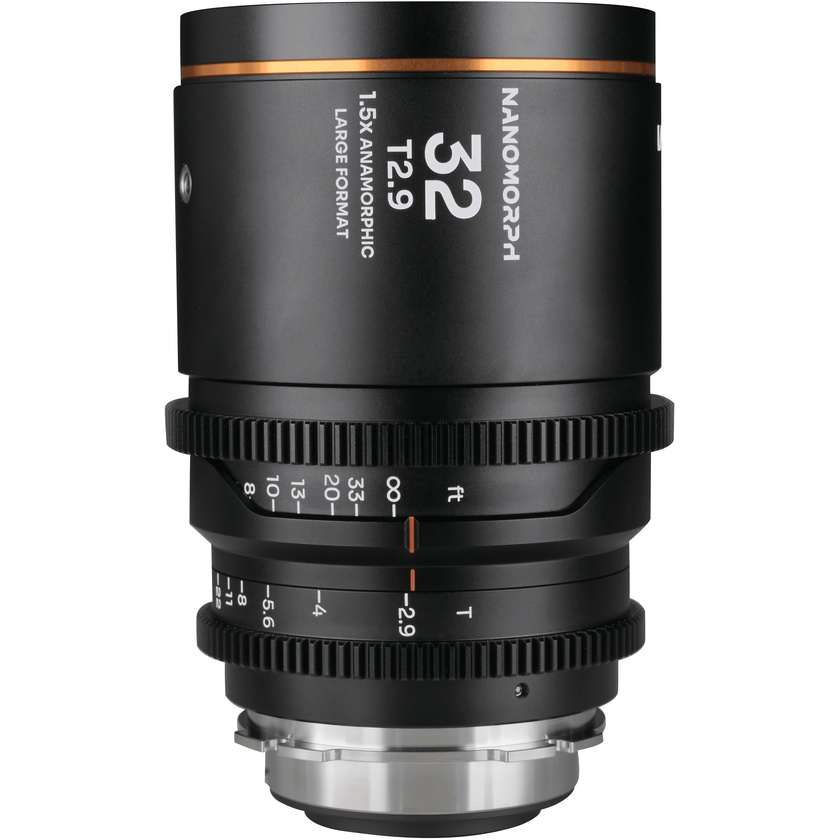 Laowa Nanomorph 32mm T2.9 1.5X LF Anamorphic Lens (Amber)