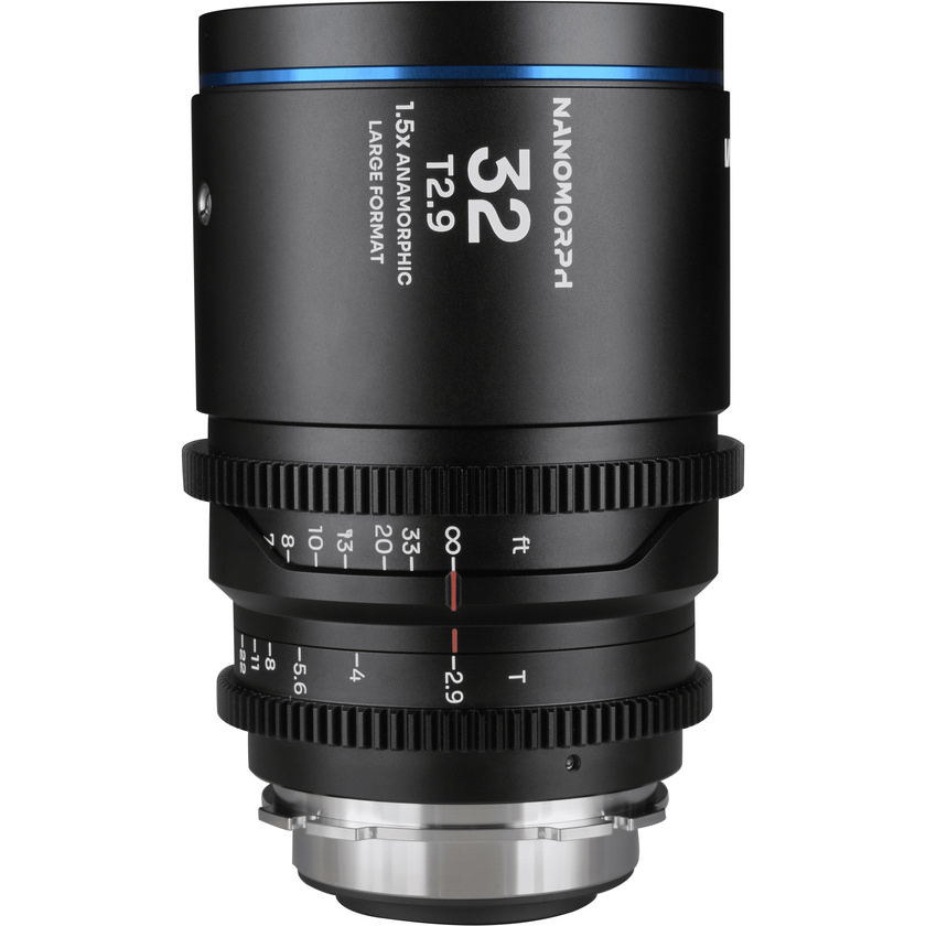 Laowa Nanomorph 32mm T2.9 1.5X LF Anamorphic Lens (Blue)
