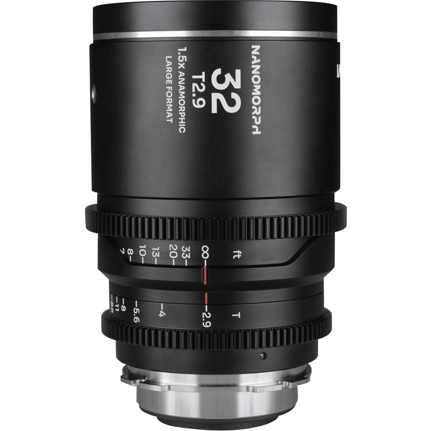 Laowa Nanomorph 32mm T2.9 1.5X LF Anamorphic Lens (Silver)