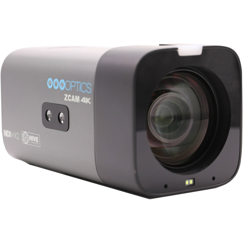 PTZOptics ZCAM 4K with 12x Optical Zoom (Gray)
