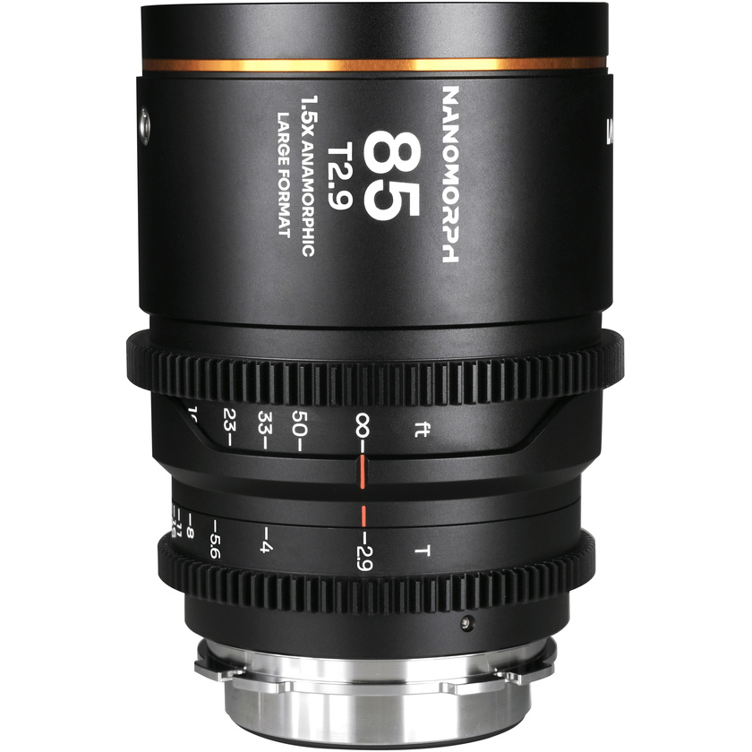 Laowa Nanomorph 85mm T2.9 1.5X LF Anamorphic Lens (Amber)