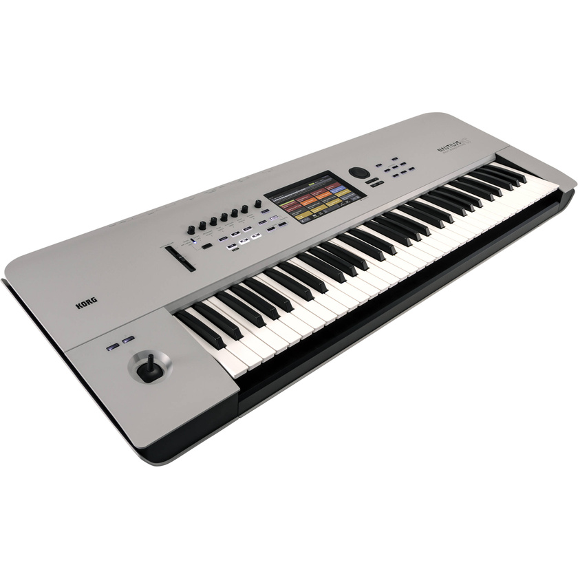 Korg Nautilus AT 61-Key Music Workstation with Aftertouch (Limited-Edition Gray)