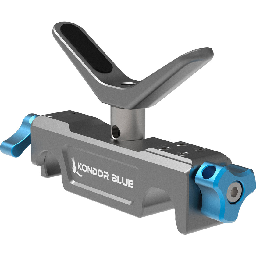 Kondor Blue Universal Lens Support Kit for LWS 15mm Rods (V2, Space Grey)