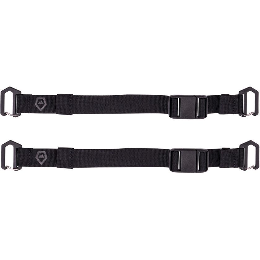 WANDRD Premium Accessory Straps (Pair, Black)