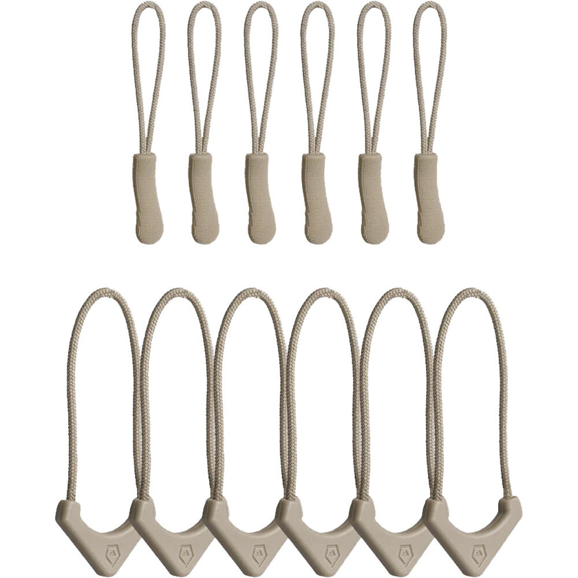 WANDRD Standard Zipper Puller (Yuma Tan, 12-Pack)