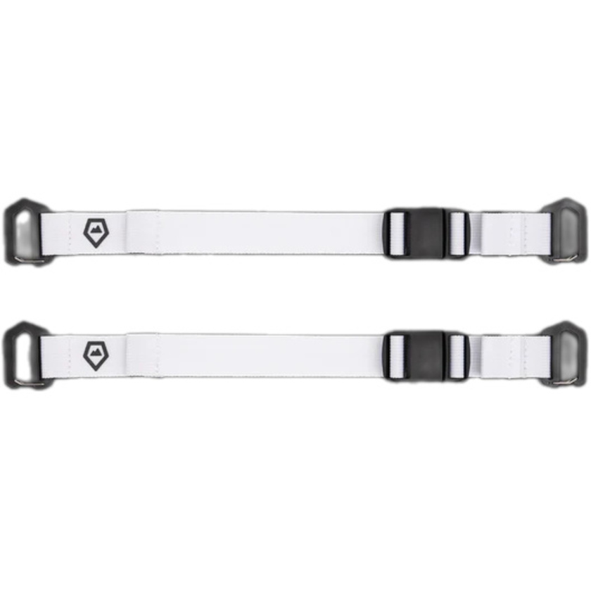 WANDRD Premium Accessory Straps (Pair, Cloudbreak White)