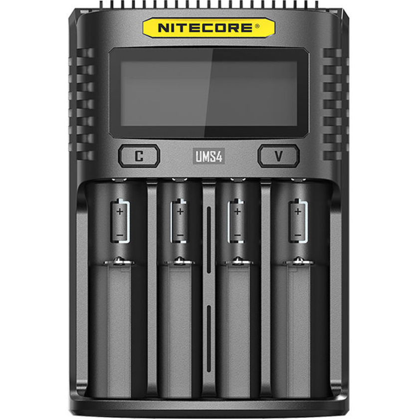 Nitecore UMS4 Intelligent USB Four-Slot Superb Battery Charger