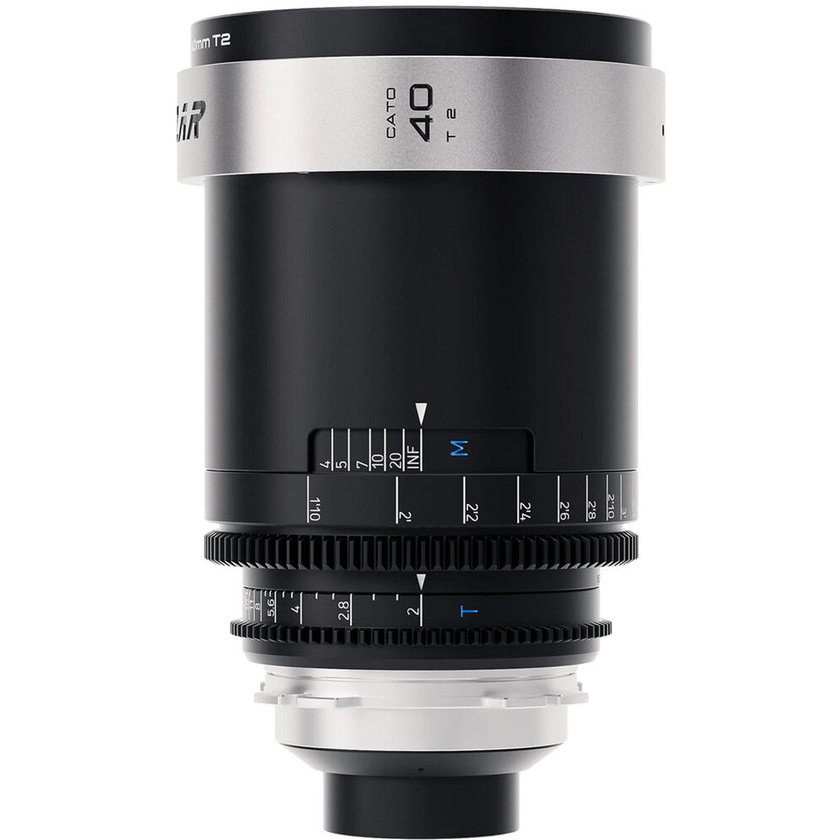 Blazar CATO 40mm T2.0 Full Frame 2x Anamorphic Lens (ARRI PL, Silver Flare)