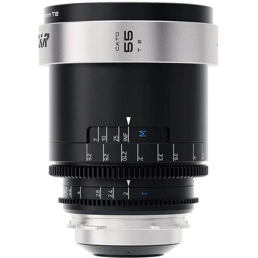 Blazar CATO 55mm T2.0 Full Frame 2x Anamorphic Lens (ARRI PL, Silver Flare)