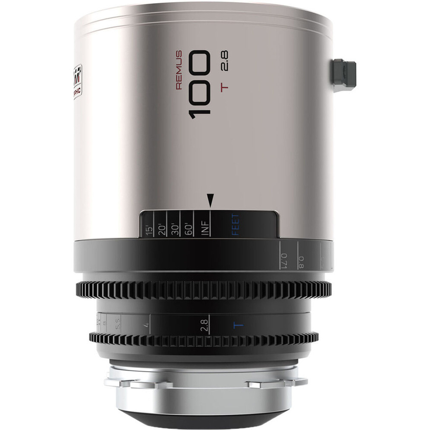 Blazar Remus 100mm T2.8 Full-Frame 1.5x Anamorphic Lens (ARRI PL, Silver Flare)