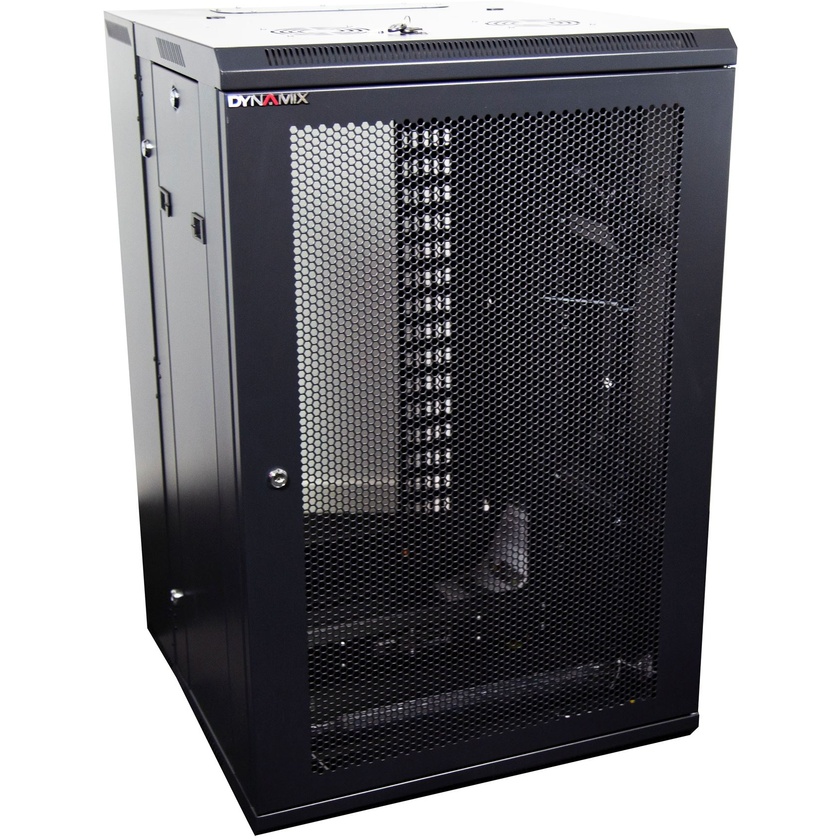 DYNAMIX RDME18 18RU 700mm Deep Universal Swing Frame Cabinet