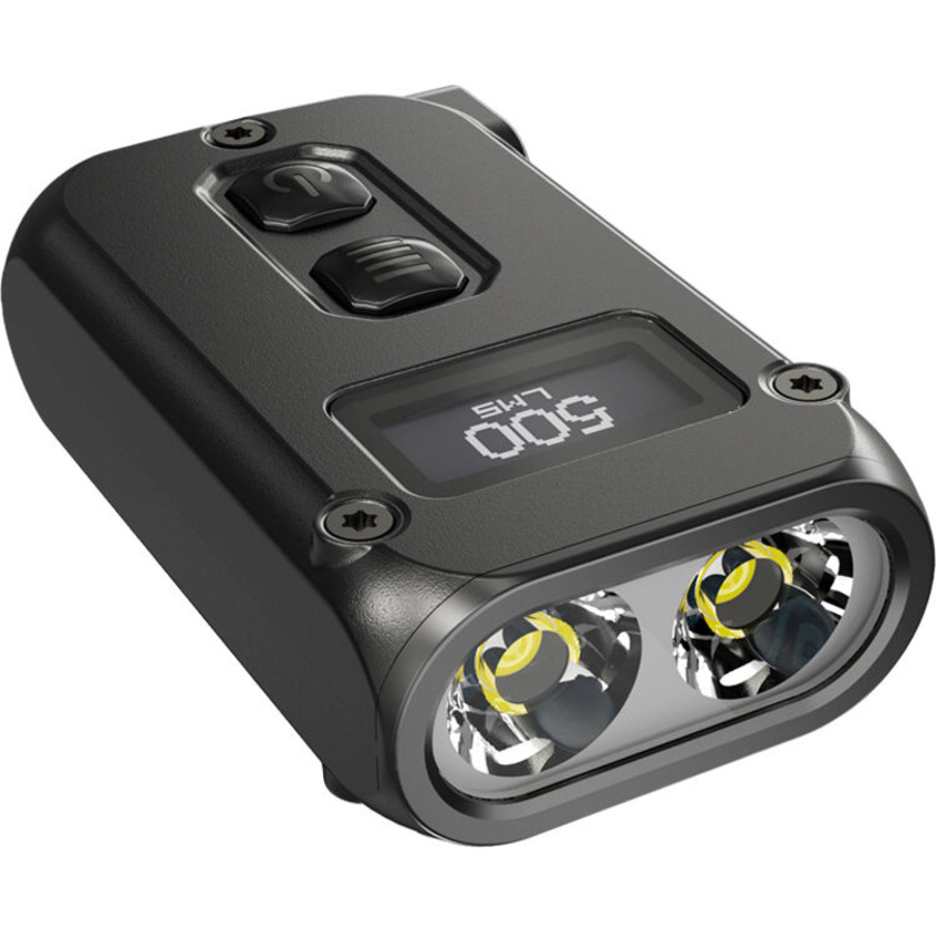 Nitecore Tini 2 Rechargeable Dual-Core Intelligent Keychain Light (Black)