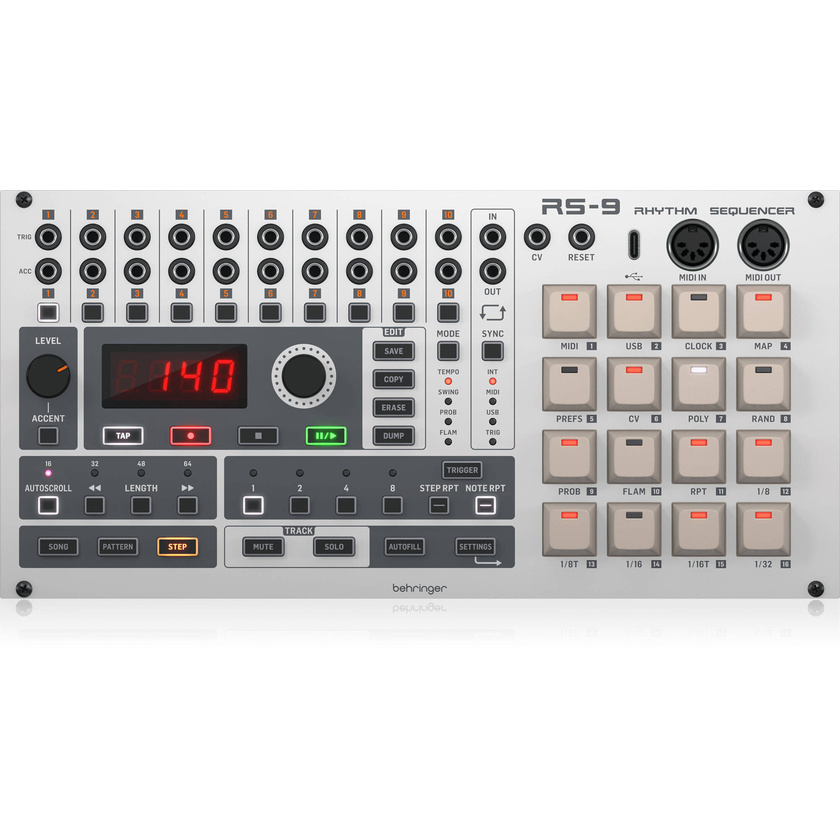Behringer RS-9 Rhythm Sequencer Eurorack Module (52 HP)