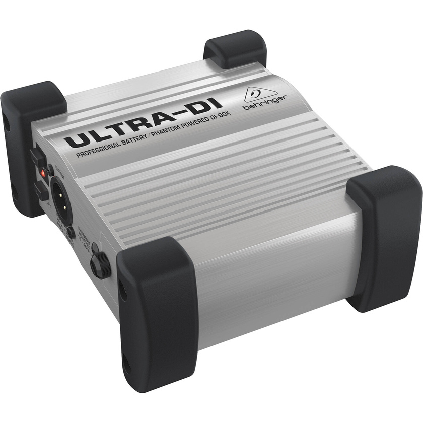 Behringer DI100 Single-Channel Active Battery/Phantom-Powered Direct Box