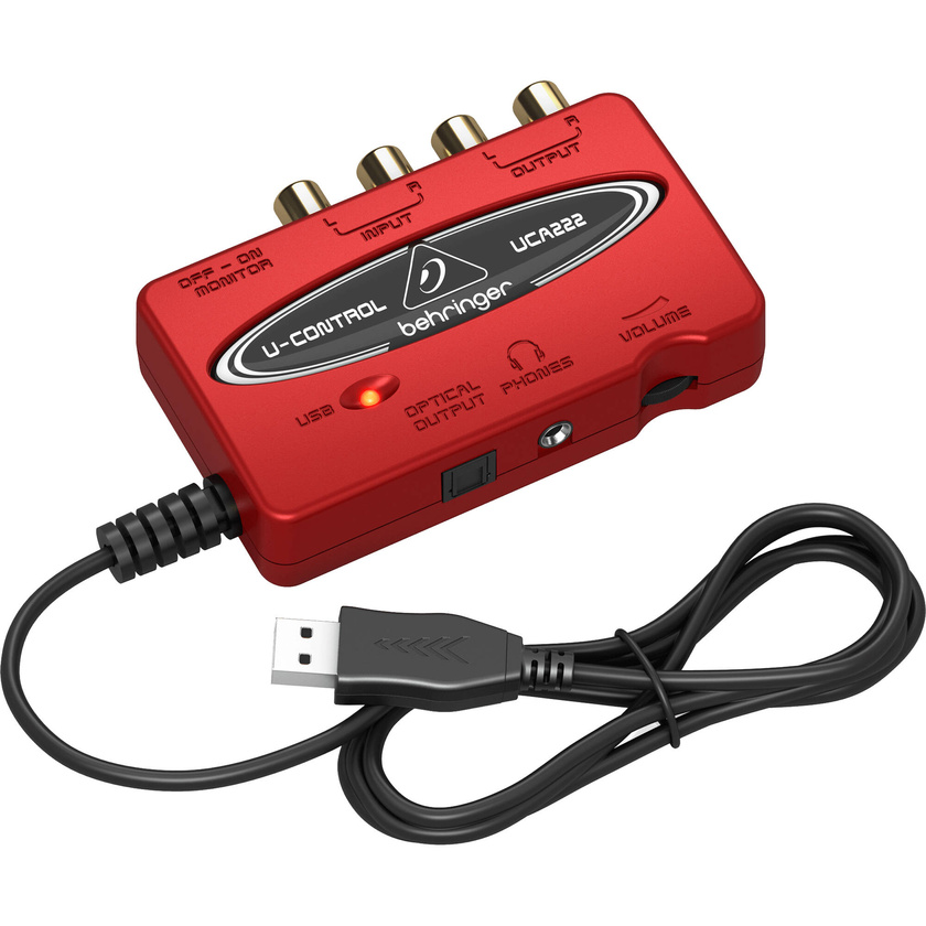 Behringer UCA222 2-Channel USB Audio Interface
