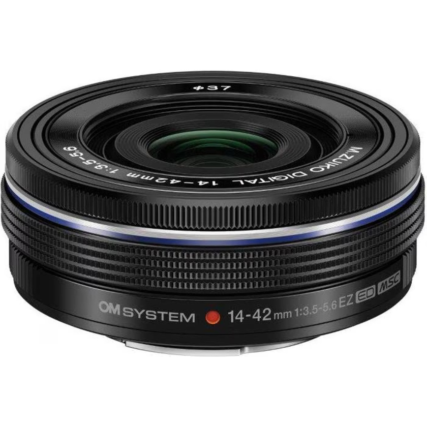OM System M.Zuiko Digital ED 14-42mm f/3.5-5.6 EZ Lens (Black)