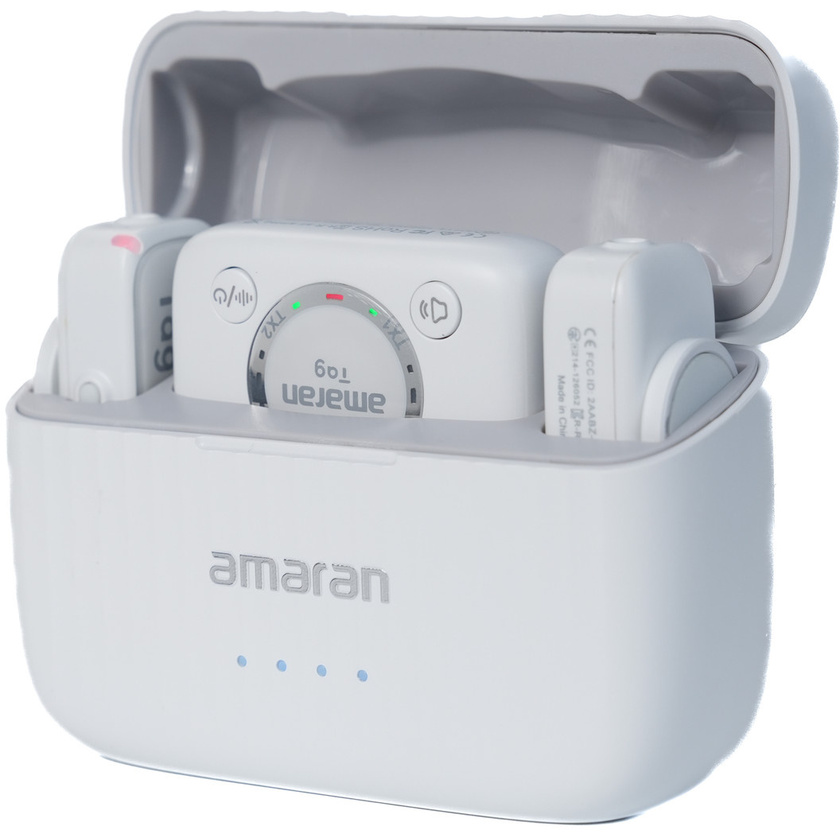 amaran Tag Dual Wireless Microphone System (Lightning, Cream White)