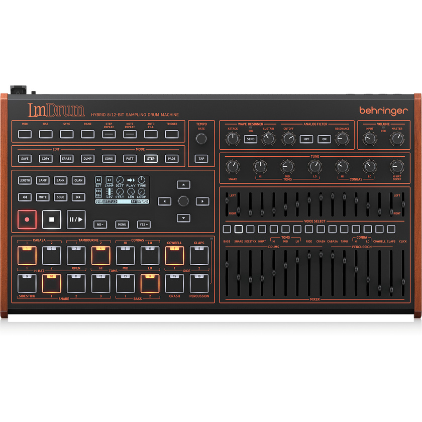 Behringer LM DRUM Classic Hybrid Sampling Drum Machine