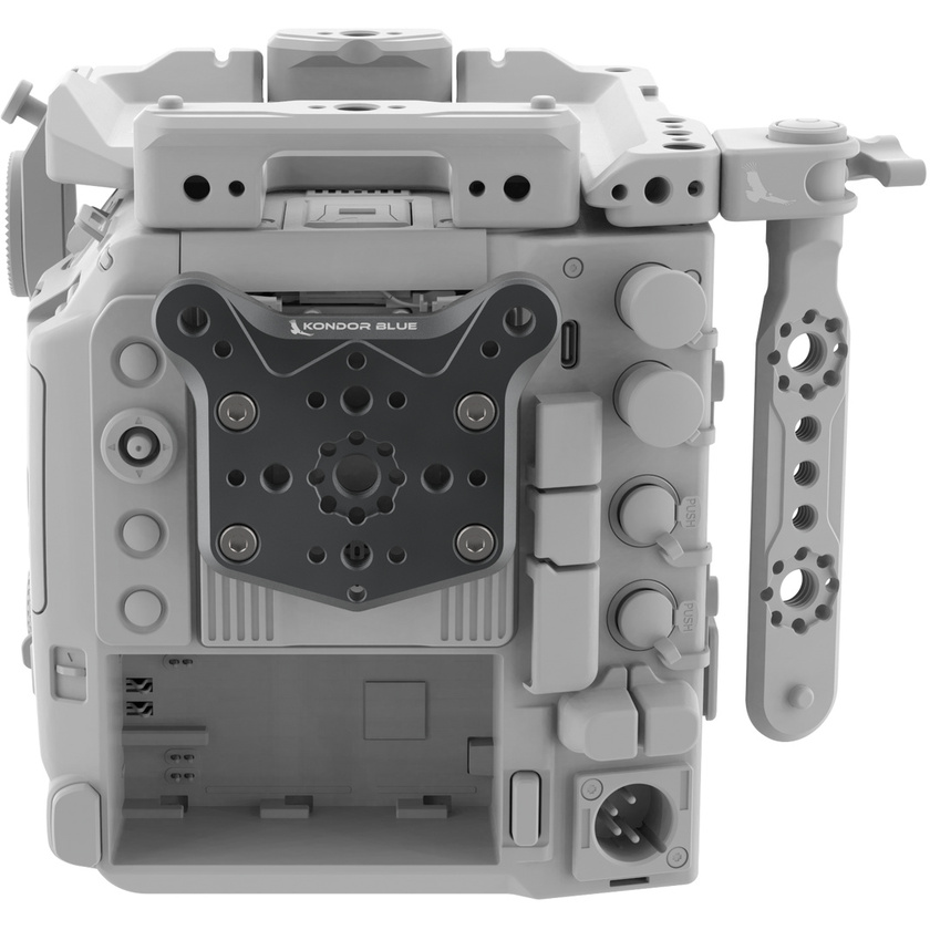 Kondor Blue Back Plate for Canon C400 (Raven Black)