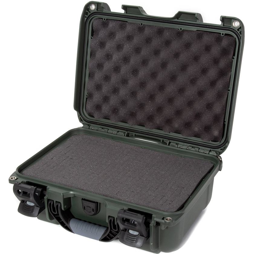 Nanuk 915 Medium Hard Utility Case (Olive, With Foam, 13.0L)