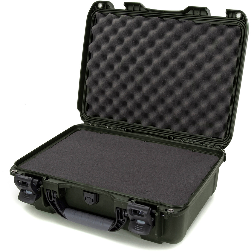 Nanuk 925 Medium Hard Case (Olive, With Foam, 21.0L)