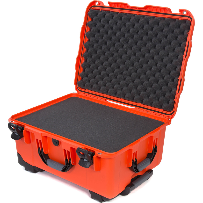 Nanuk 950 Wheeled Hard Case (Orange, With Foam, 51.9L)