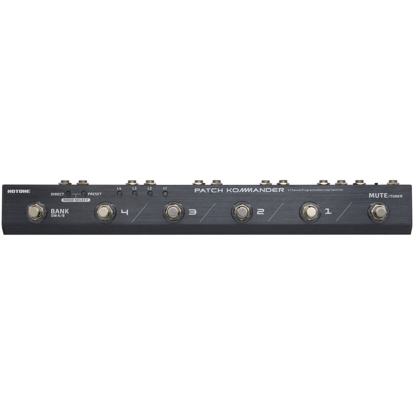 Hotone Patch Kommander 4 Channel Programmable Loop Switcher