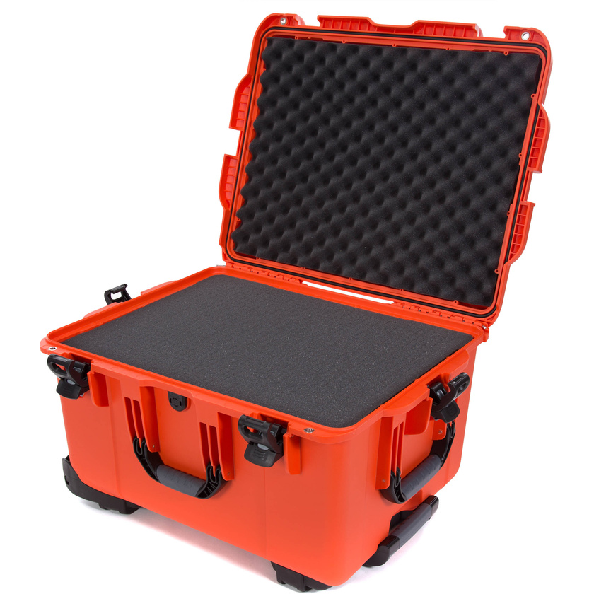 Nanuk 960 Wheeled Hard Case (Orange, With Foam)