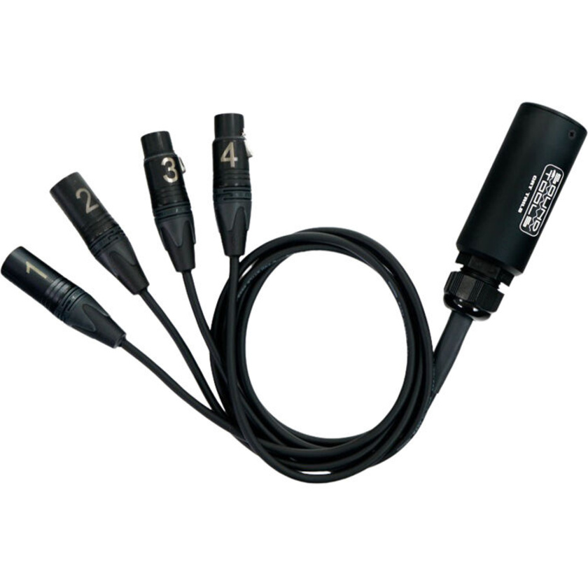 SoundTools CAT Tails Receive/Send Analog Audio over Cat/Ethernet Breakout Snake (60cm)