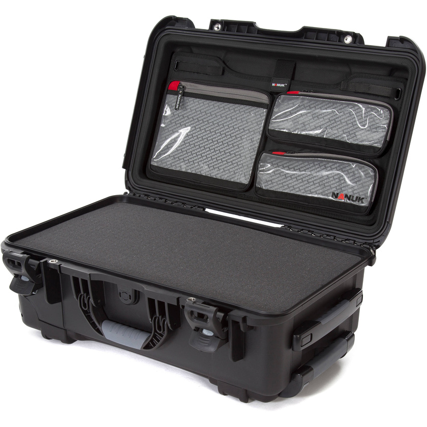 Nanuk 935 Wheeled Hard Case (Black, Foam & Lid Organiser)