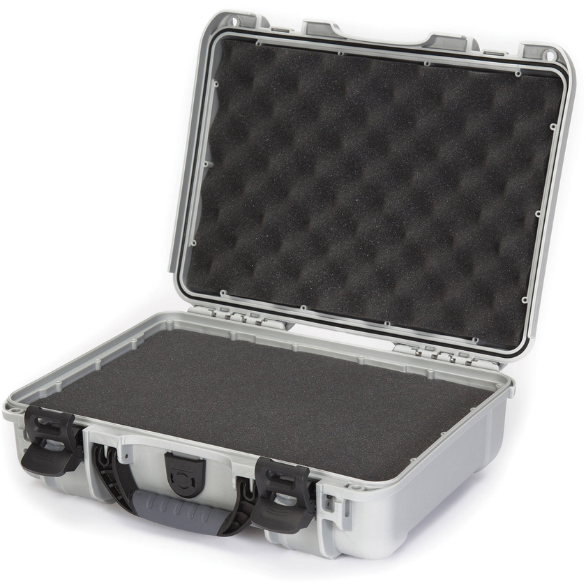 Nanuk 910 Medium Hard Case (Silver, With Foam)