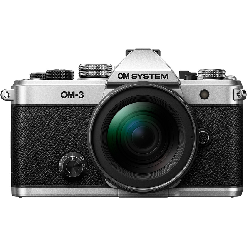 OM System OM-3 Mirrorless Camera with 12-45mm f/4 Lens Kit
