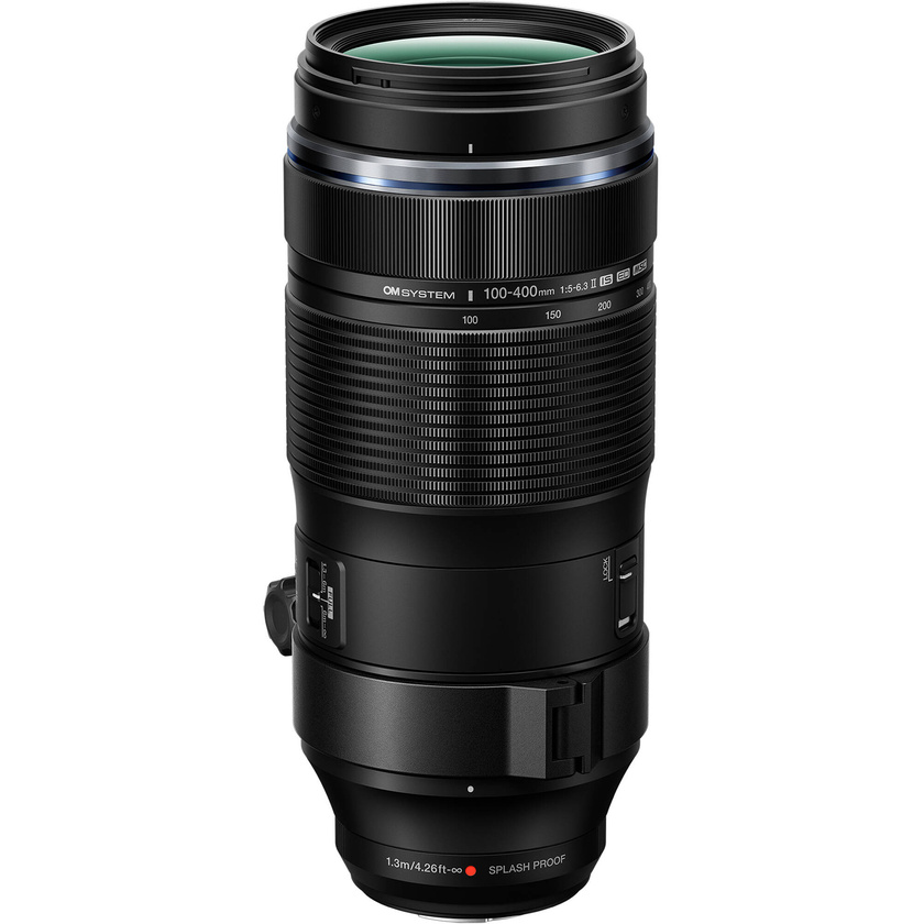 OM System M.Zuiko Digital ED 100-400mm f/5-6.3 IS II Lens (Micro Four Thirds)