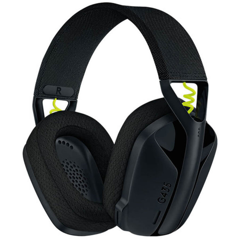 Logitech G435 LIGHTSPEED Gaming Headset (Black)
