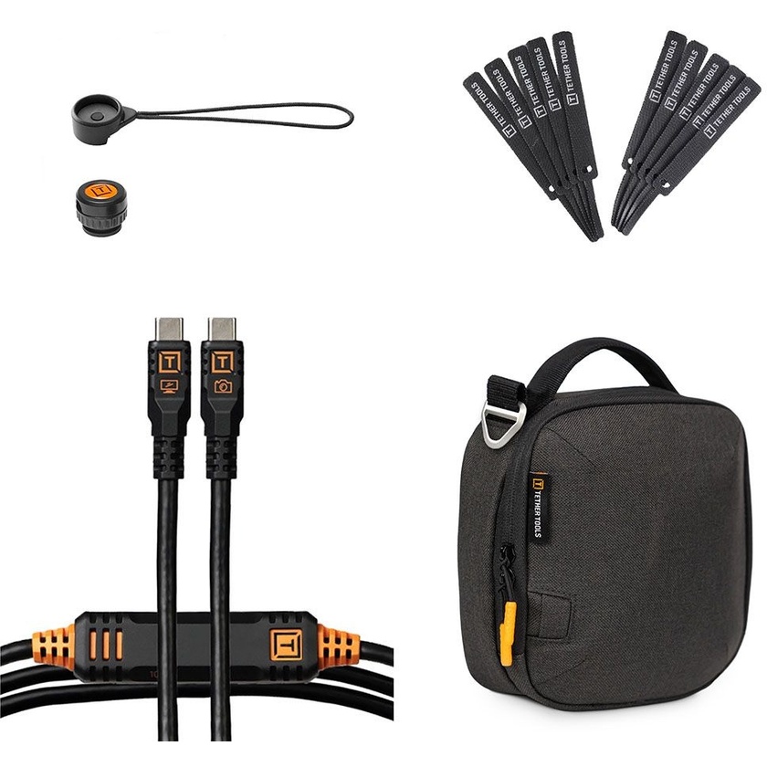 Tether Tools TetherPro Optima 10G Starter Tethering Kit (4.6m, Black)