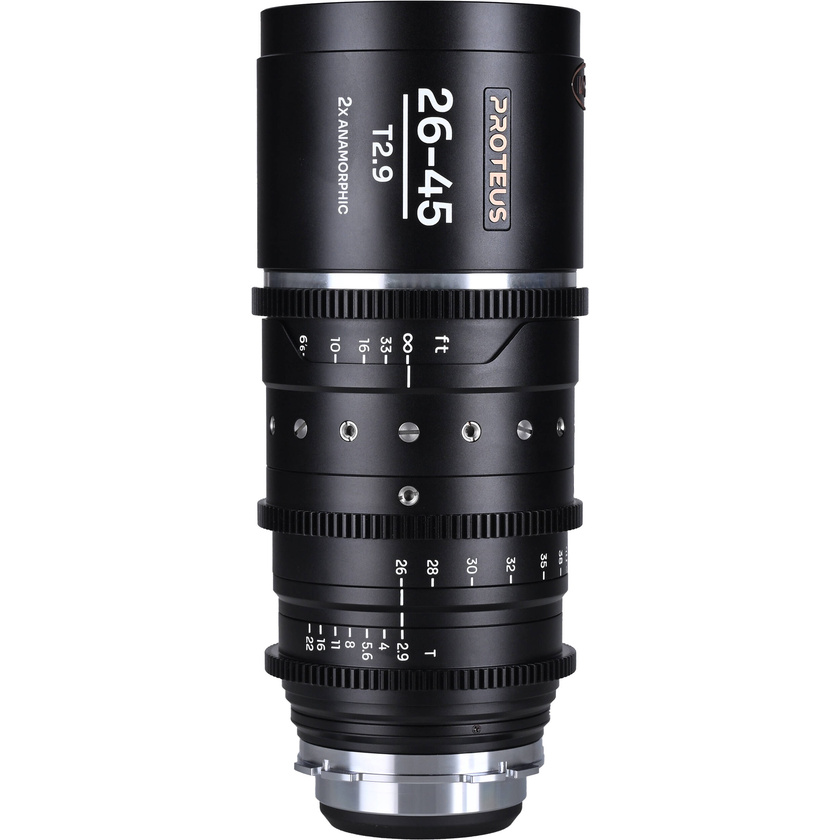 Laowa Proteus 26-45mm T2.9 2x S35 Anamorphic Zoom (ARRI PL, Feet, Silver Flare)