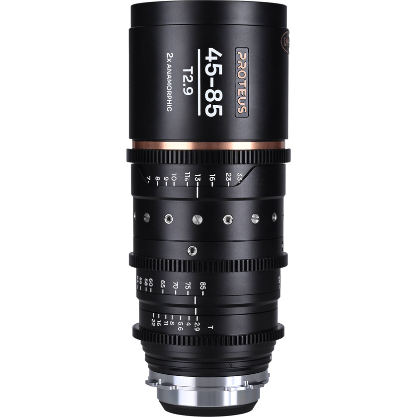 Laowa Proteus 45-85mm T2.9 2x S35 Anamorphic Zoom (ARRI PL, Feet, Amber Flare)