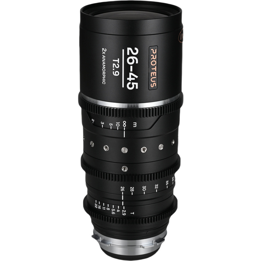 Laowa Proteus 26-45mm T2.9 2x S35 Anamorphic Zoom (ARRI PL, Meters, Silver Flare)
