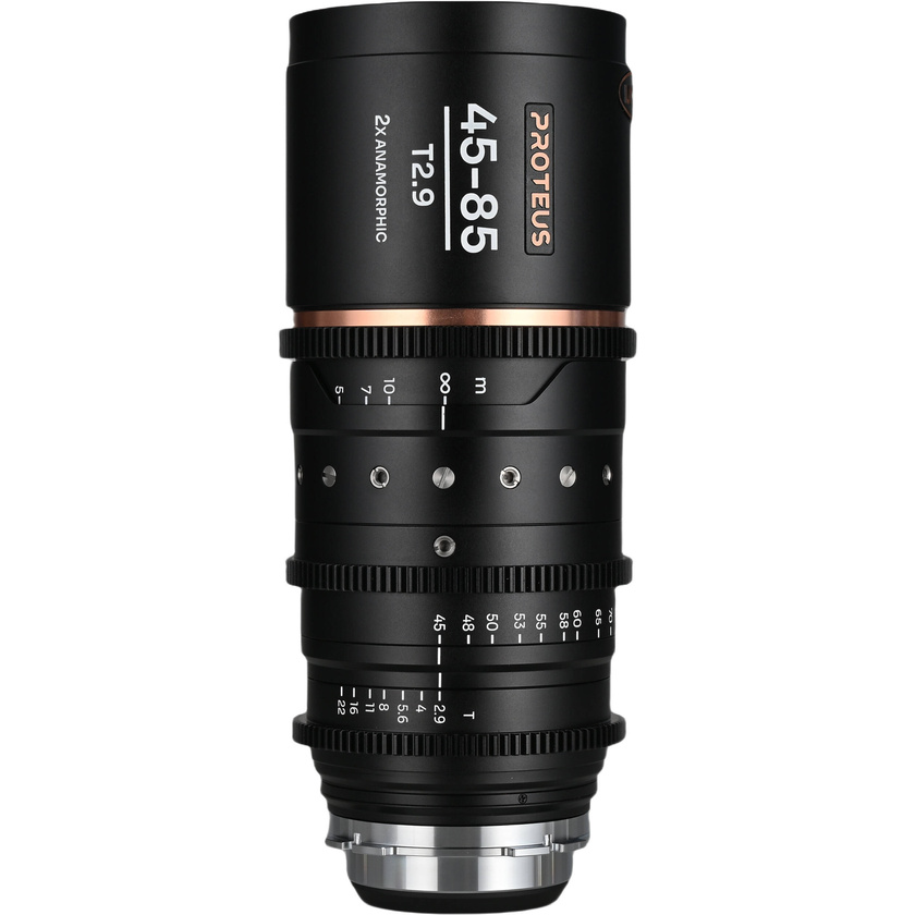 Laowa Proteus 45-85mm T2.9 2x S35 Anamorphic Zoom (ARRI PL, Meters, Amber Flare)