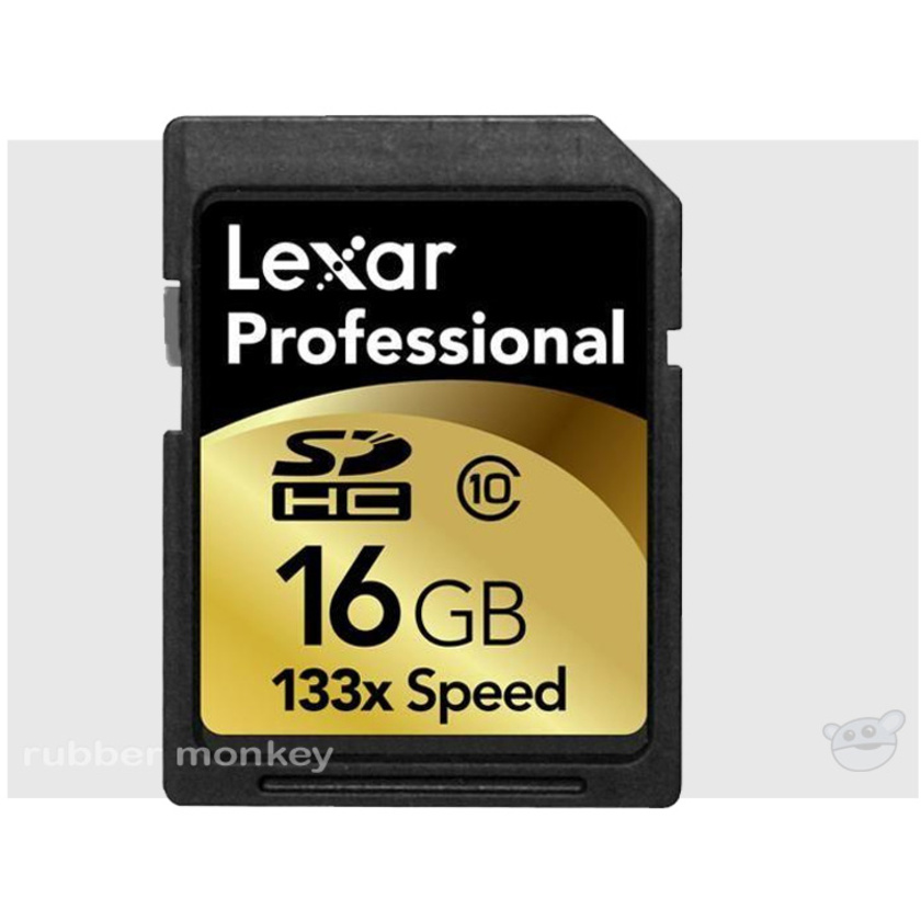 Lexar 16GB SDHC Card 133X