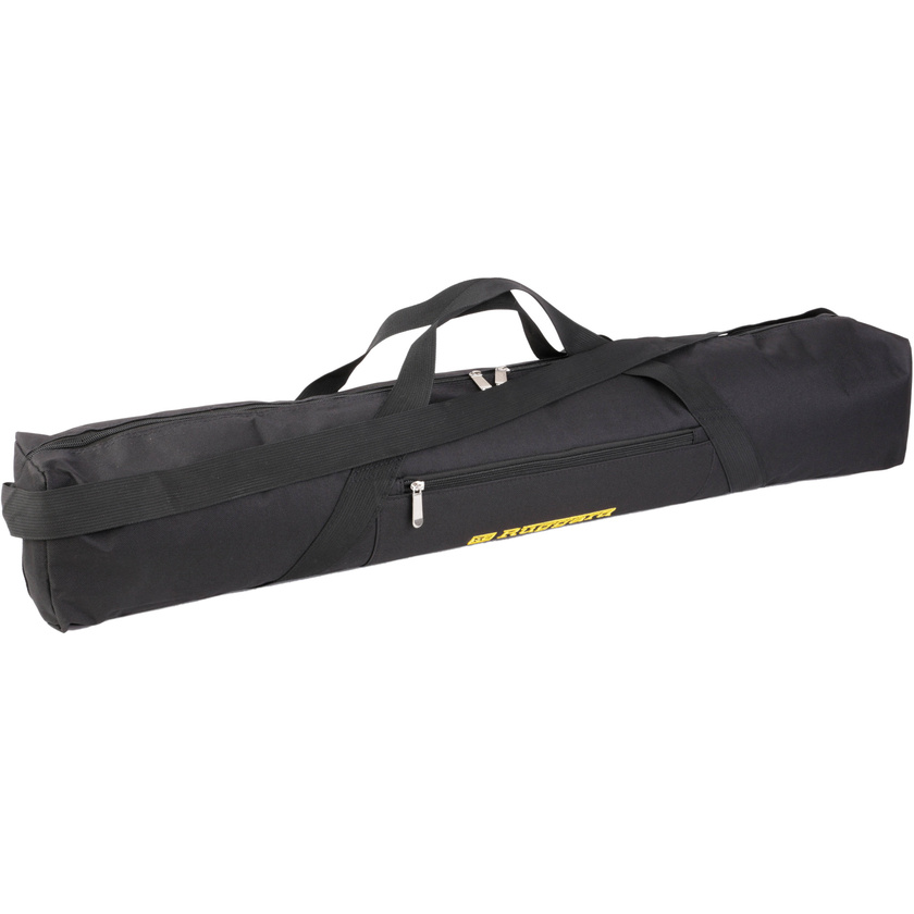 Ruggard Padded Tripod Case 35" (Black with Yellow Embroidery)