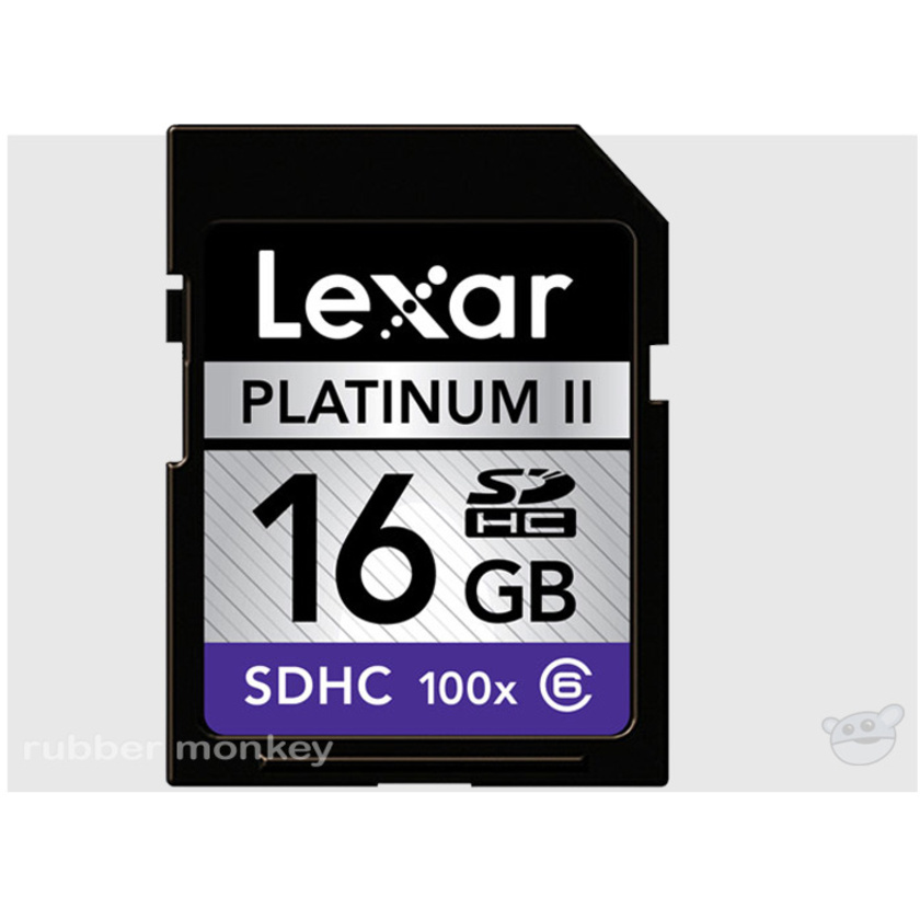 Lexar Platinum 16GB SDHC card 100X