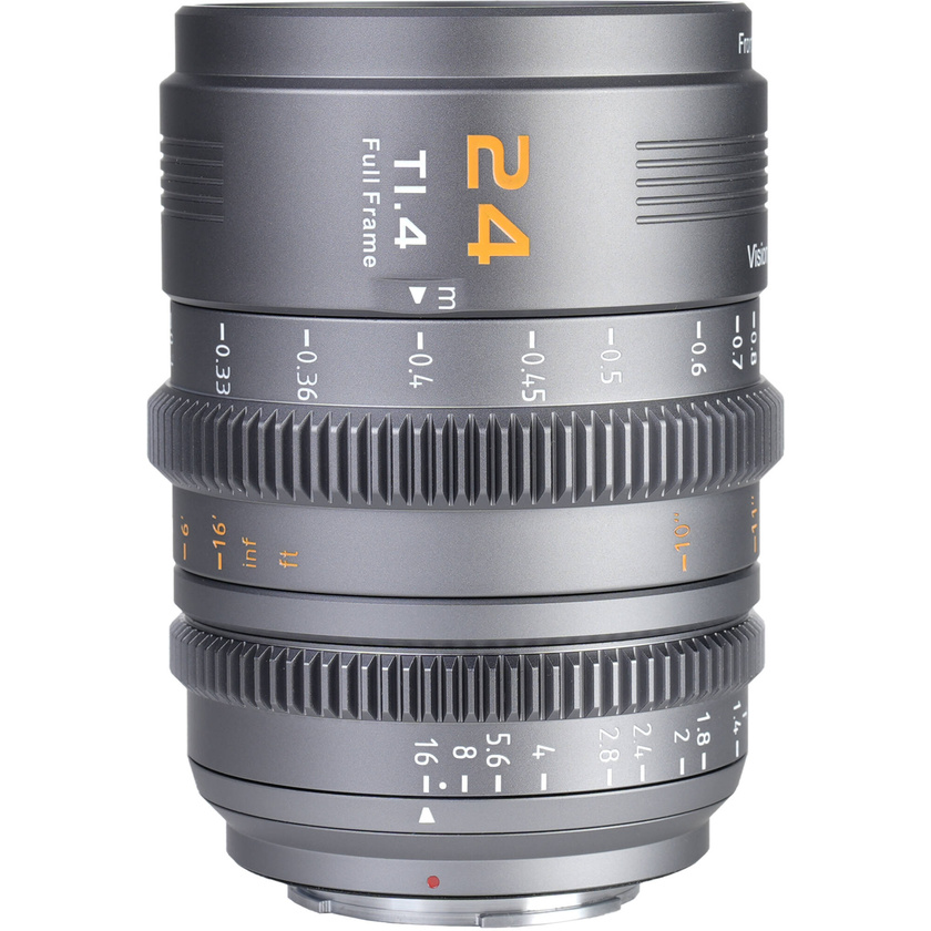 SIRUI VP-1 Vision Prime 24mm T1.4 Full-Frame Cine Lens (Metal Gray)