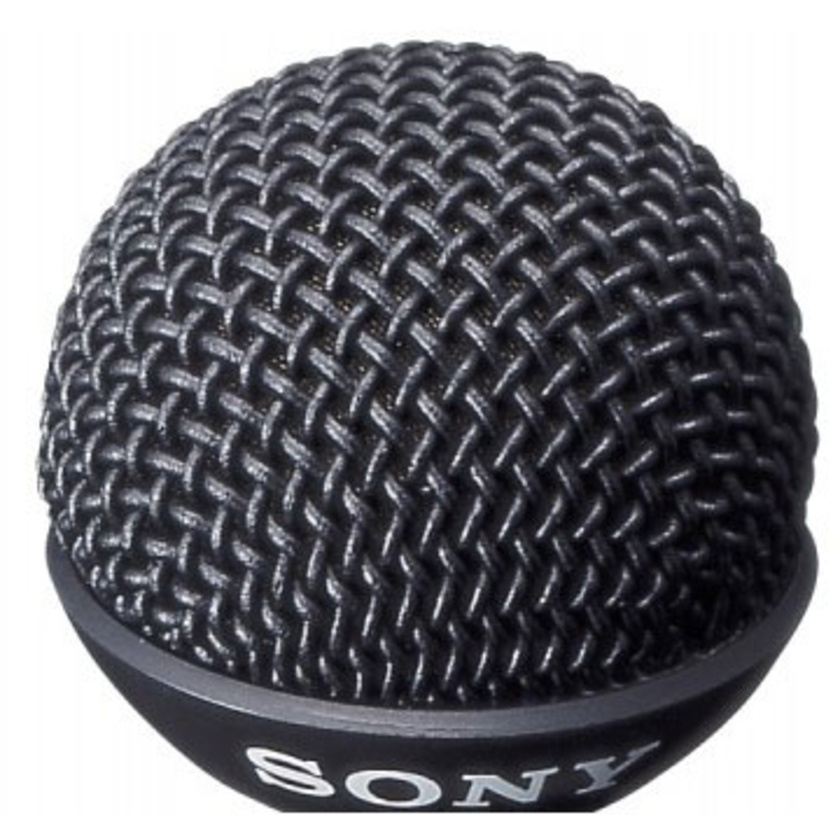 Sony ADR55B 6-Pack Metal Windscreen Lavalier Microphone (Black)