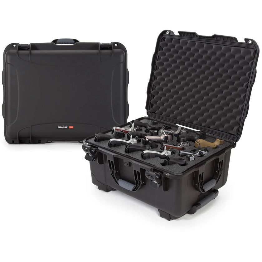 NANUK 950 15 UP Gun Case (With Foam, Black)