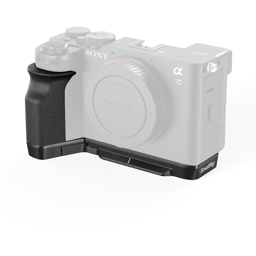 SmallRig 4797B L-Shape Mount Plate with Silicone Handle for Sony Alpha 7C II / Alpha 7CR