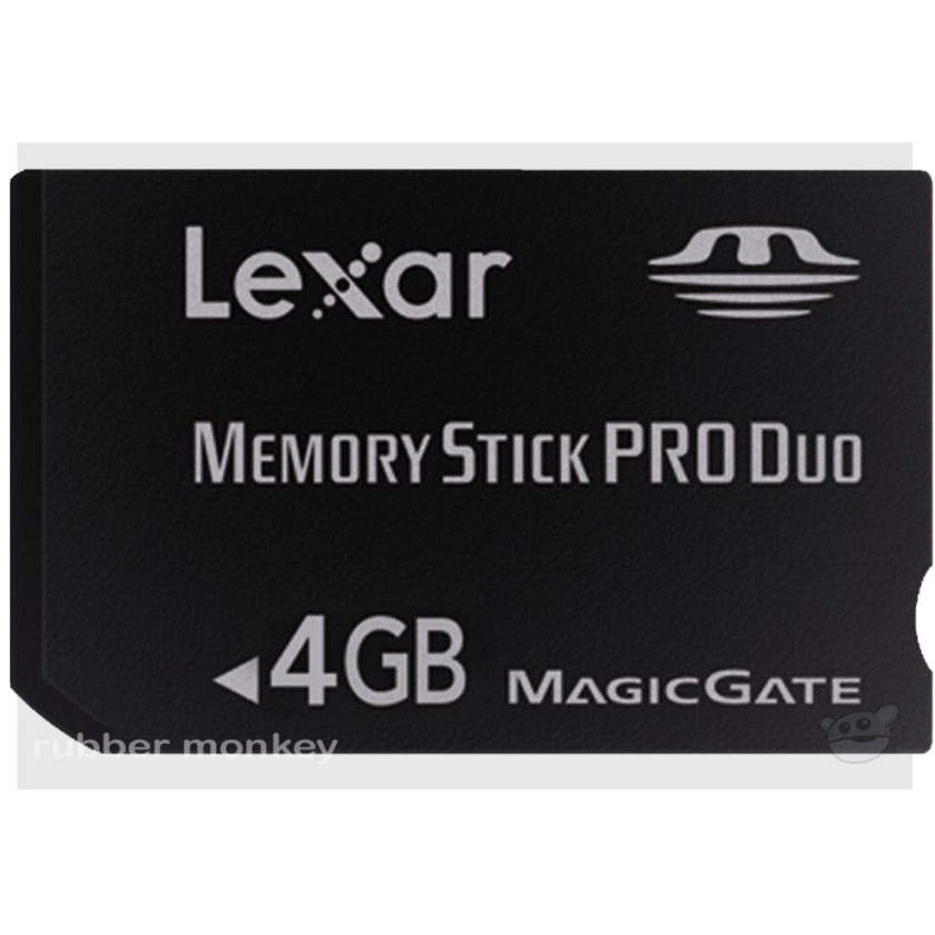 Lexar Platinum 11 4GB Memory Stick PRO duo card